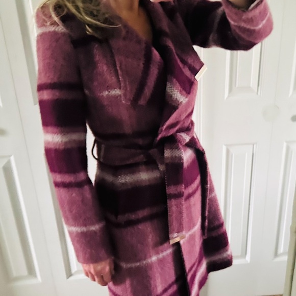Ted Baker Wool Trench Coat - Picture 14 of 14